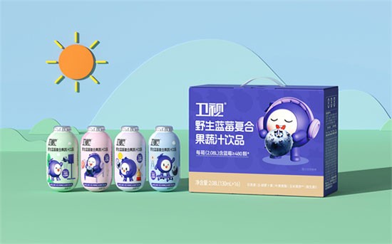 野生蓝莓复合果蔬汁上市，康缘与孩子王携手呵护儿童眼健康