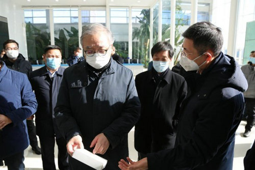 安全生产与疫情防控同向而行——省安全生产第七督导组来康缘药业调研