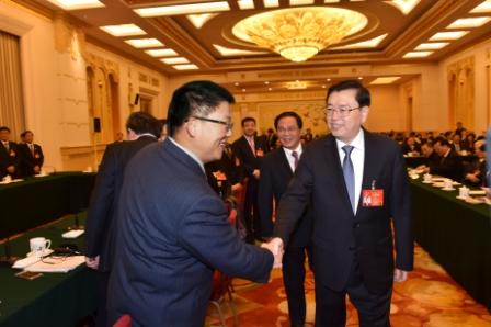 【聚焦两会】张德江委员长参加江苏代表团审议 肖伟代表作交流发言